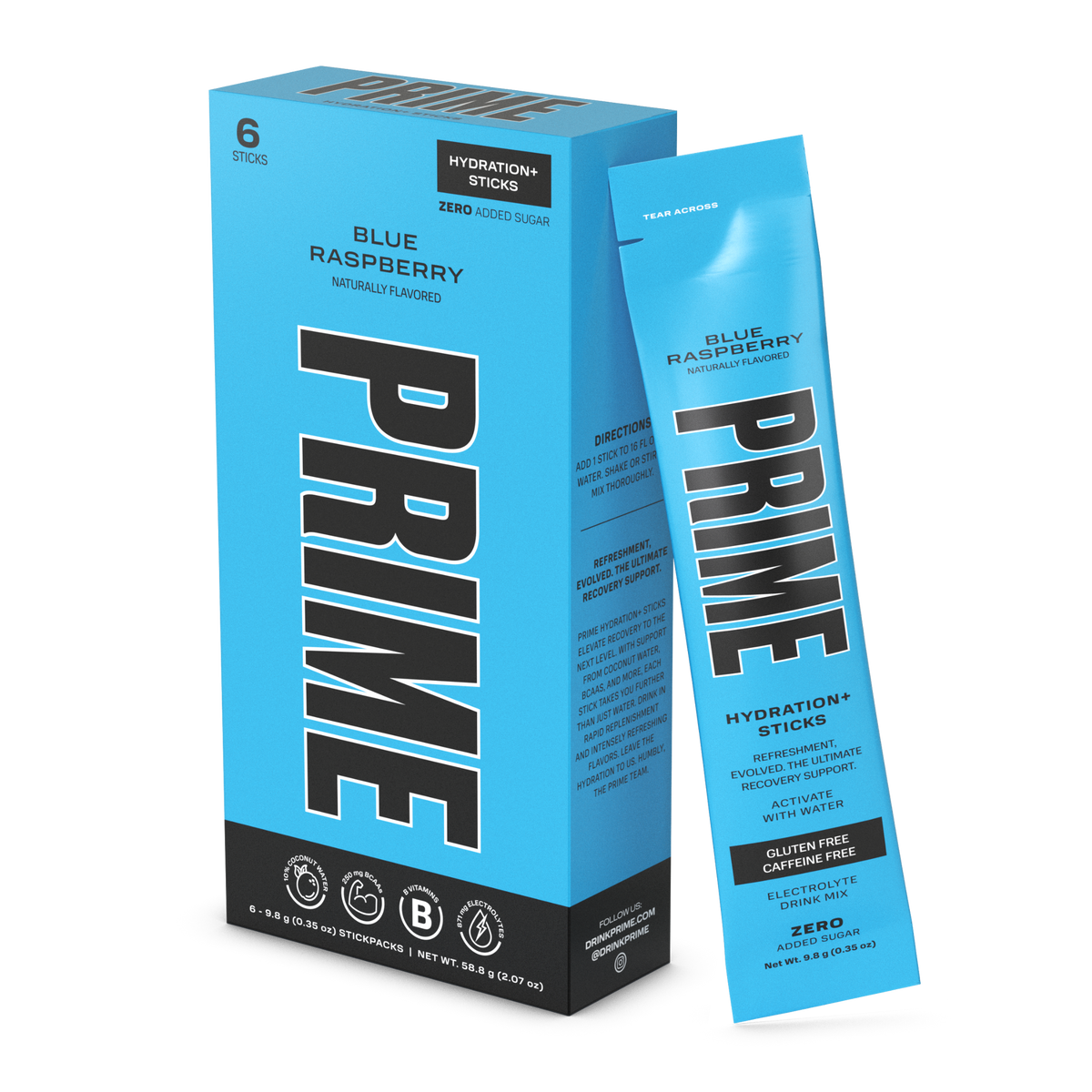 Hydration+ Sticks - Blue Raspberry